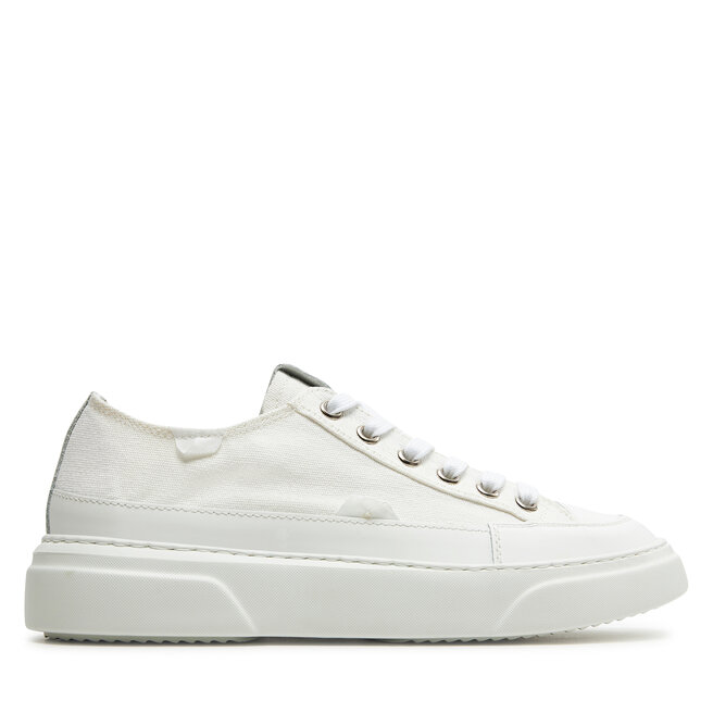 Sneakersy Inuikii Canvas Lex Low - Biały