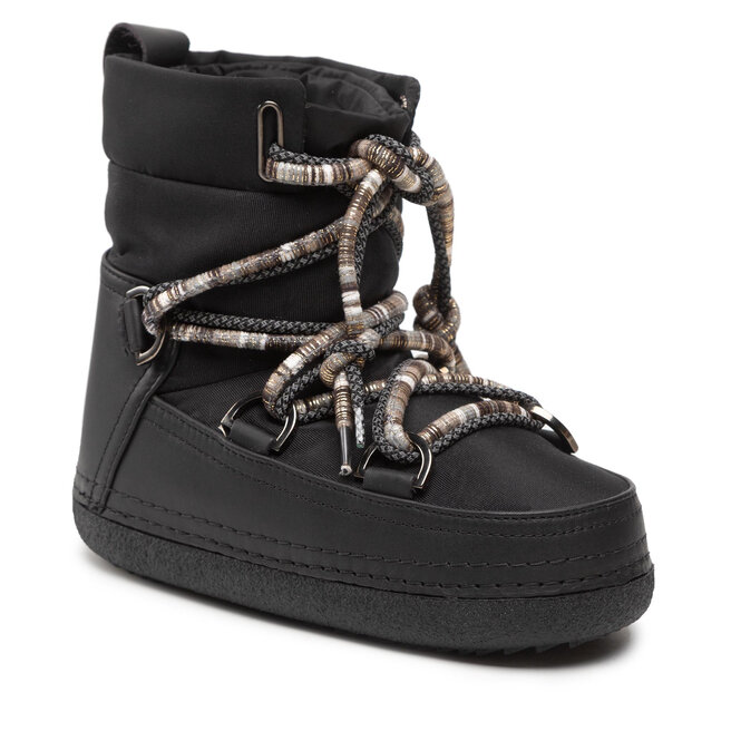 Pantofi Inuikii Gros Grain Double 70102-067 Black