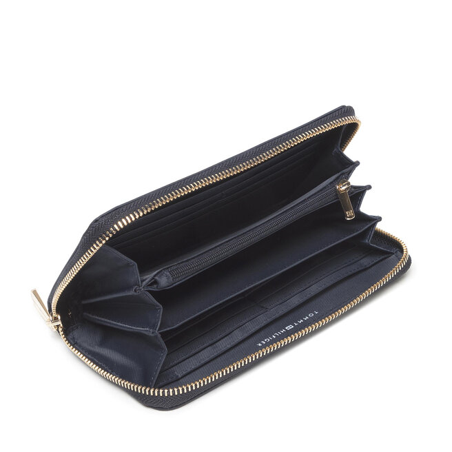 Tommy Hilfiger Große Damen Geldbörse Tommy Hilfiger Poppy St Large Za Wallet AW0AW10263 DW5