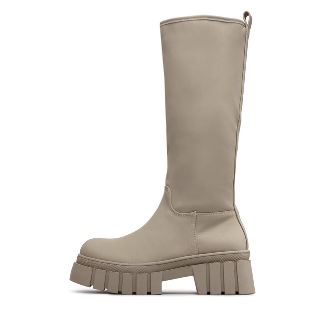 DeeZee Kozačky DeeZee ZAL90099Y-3 Grey
