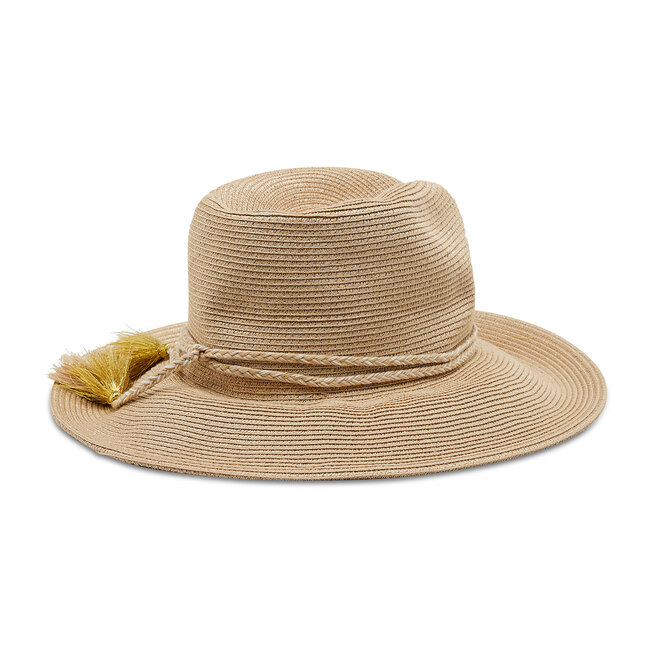 Seafolly Cappello Seafolly Shady Lady Collapsible Fedora 71299-HT Gold