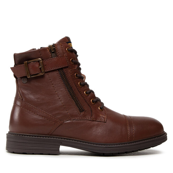 Jack&Jones Kozačky Jack&Jones Jfwholland 12217007 Cognac