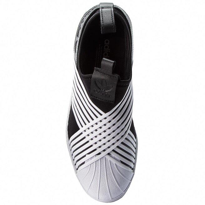 adidas superstar slip on w black/ ftwr white