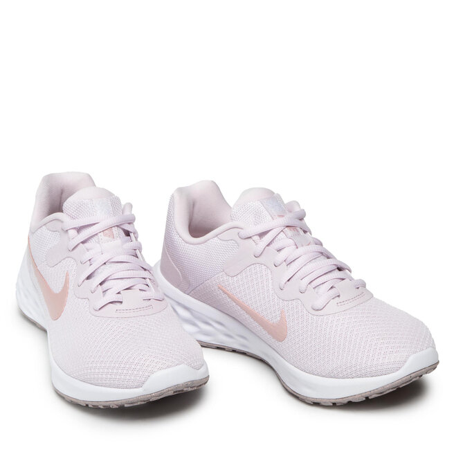 Nike Обувки Nike Revolution 6 Nn DC3729 500 Light Violet/Champagne/White