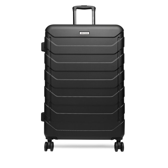 Walizka duża GINO ROSSI CEO-GIN-L-001-05-BLACK-2 Czarny -