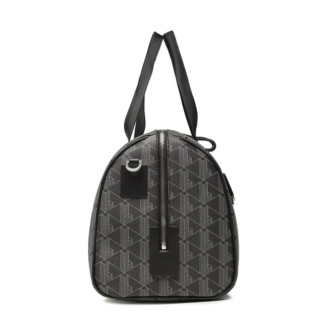 Lacoste Táska Lacoste Boston Bag NU4259LX Monogram Noir Gris H45