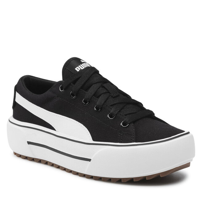 Puma platform hotsell black and white