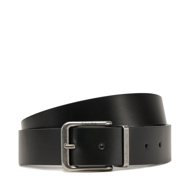 Pasek Męski Calvin Klein Jeans Casual Pin Buckle 3.5Mm - Czarny