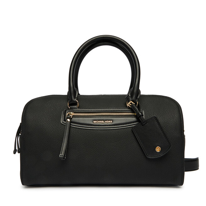 Torebka MICHAEL Michael Kors Md Duffle Satchel 30S6GTVS8L Czarny -
