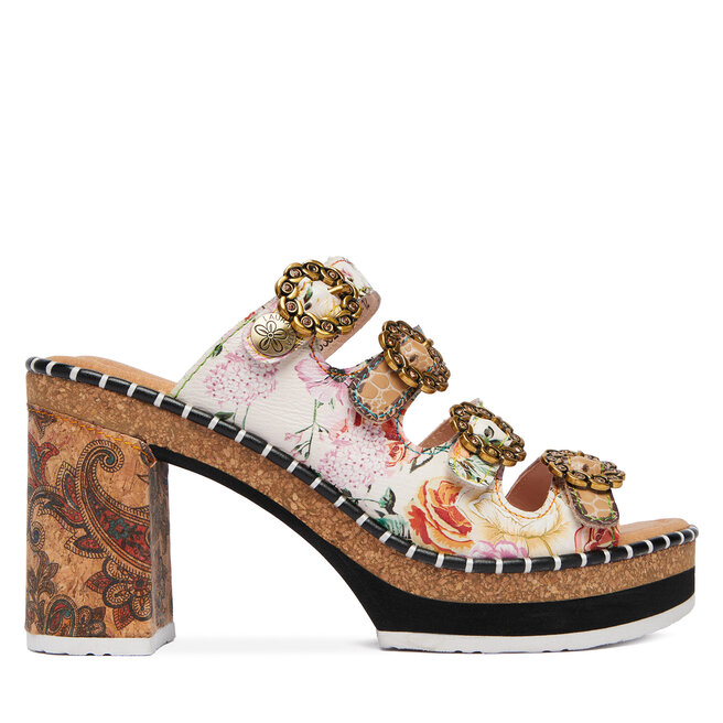 Klapki Laura Vita Naomio 10 Beżowy -