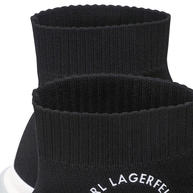 KARL LAGERFELD Снікерcи KARL LAGERFELD KL53240 Black Knit Textile