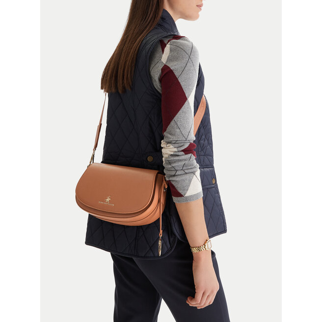 Torebka Beverly Hills Polo Club CEO-BHPC-S-001-07 Brązowy -