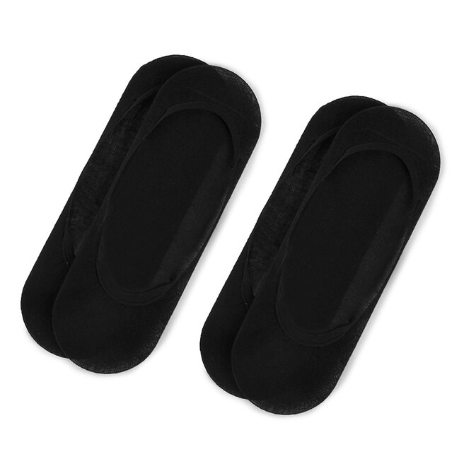 Set de 2 perechi de șosete scurte de damă Tommy Hilfiger 353006001 Black 200