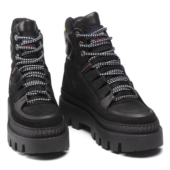 Aulinukai Tommy Jeans Hybrid Boot EN0EN01596 Black BDS • Www.eavalyne.lt