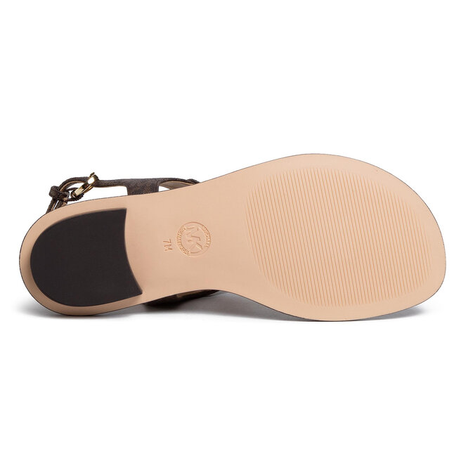 MICHAEL Michael Kors Szandál MICHAEL Michael Kors Mini Mk Logo 40R5MKFA1B Brown