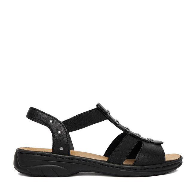 Sandały Rieker CEO-64580-00 Czarny - kobiece
