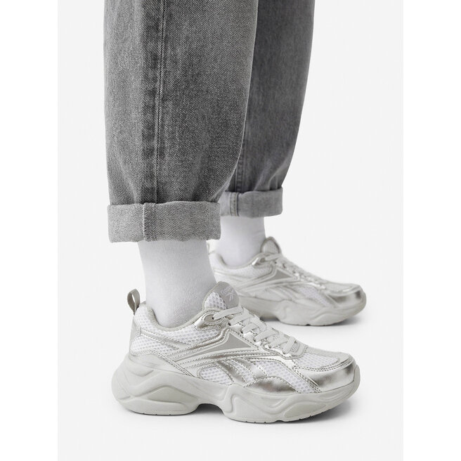 Sneakersy Reebok CEO-CHARGE AR30246SSSW Srebrny - dziewczęce