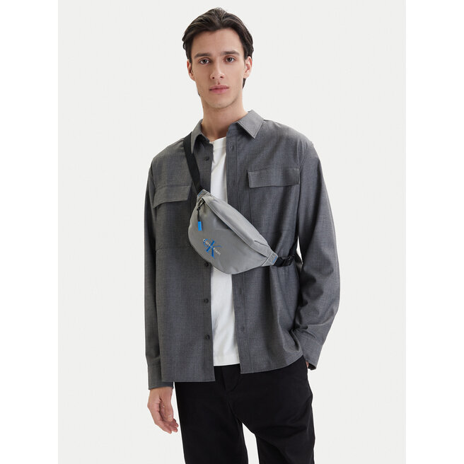 Nerka Calvin Klein Bold Waistbag LV04D3116G Szary -