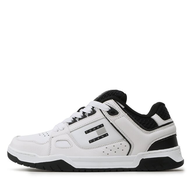 Tommy Jeans Sneakersy Tommy Jeans Skater Tongue EM0EM01158 White YBR