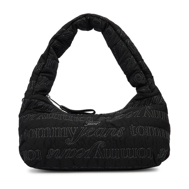 Torebka Tommy Jeans Tjw Icon Aop Shoulder Bag AW0AW18467 Czarny -