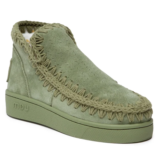 Pantofi Mou Sneaker Monochrome Suede Matching Rubber Patch SW211021O Ssag