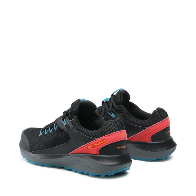 Columbia Pārgājienu apavi Columbia Trailstorm Waterproof BL0156 Black/Bright Marigold 010
