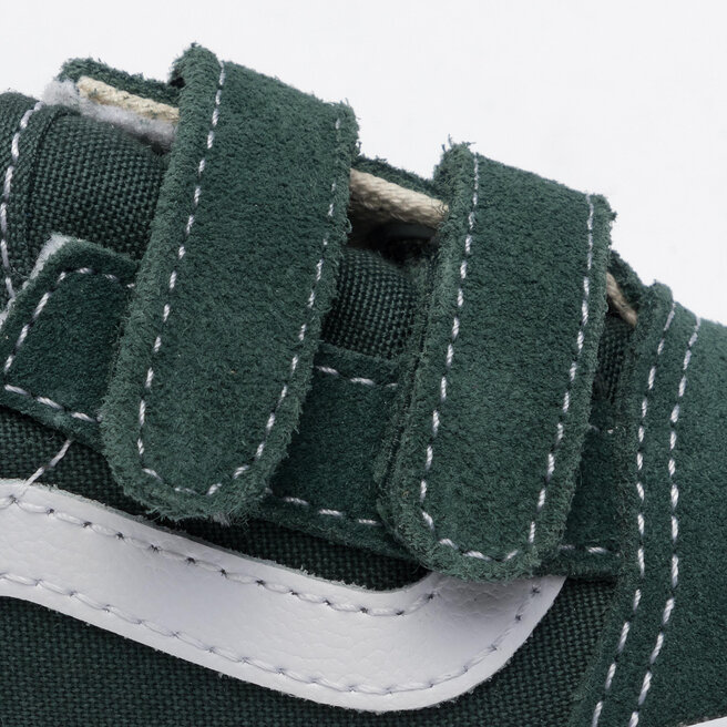 Vans old shop skool velcro green
