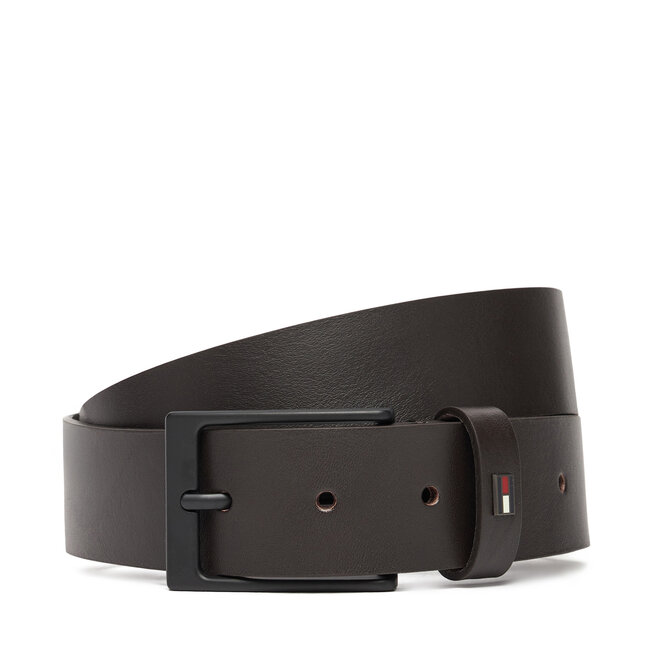 Pasek Męski Tommy Hilfiger Layton 3.5 Ext - Brązowy