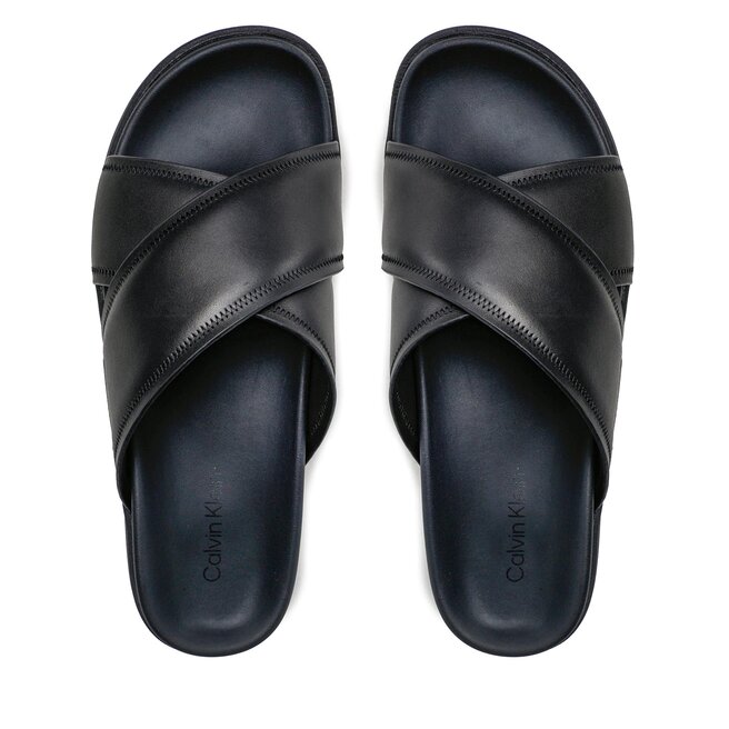 Calvin Klein Ciabatte Calvin Klein Criss Cross Sandal Lth HM0HM01069 Ck Black BEH