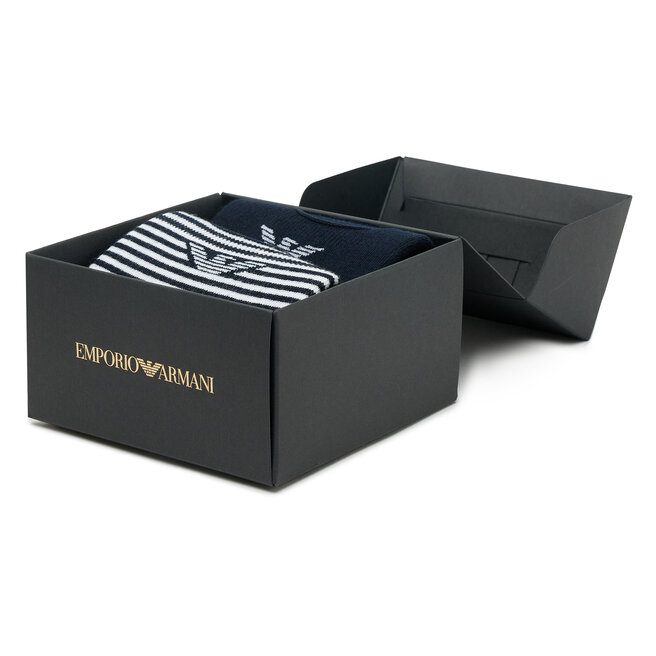 Emporio Armani 2 pár férfi bokazokni Emporio Armani 292315 3R219 21136 Marine