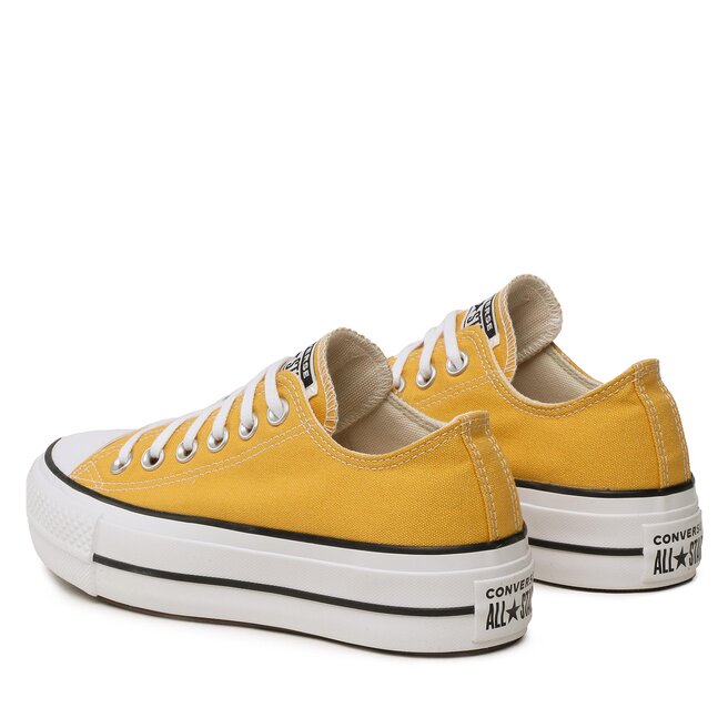 Converse Кецове Converse Ctas Lift Ox A03057C Thriftshop Yellow/Black/White