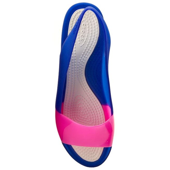 Crocs colorblock cheap flat