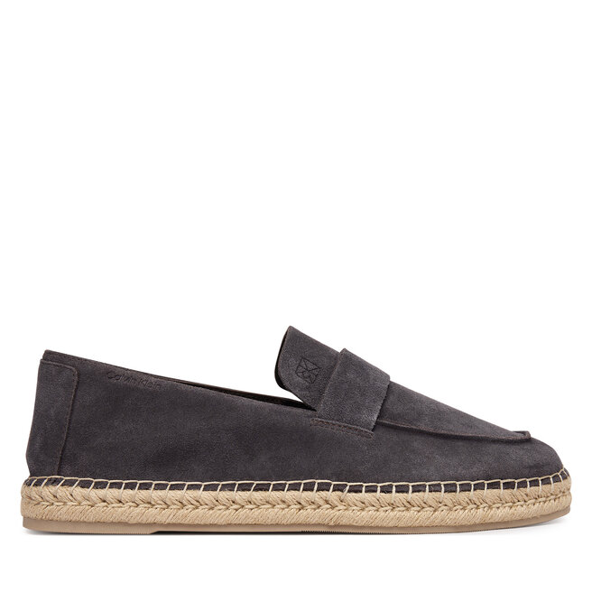 Espadryle Calvin Klein Espadrille Loafer Band Su HM0HM02072 Brązowy - męskie