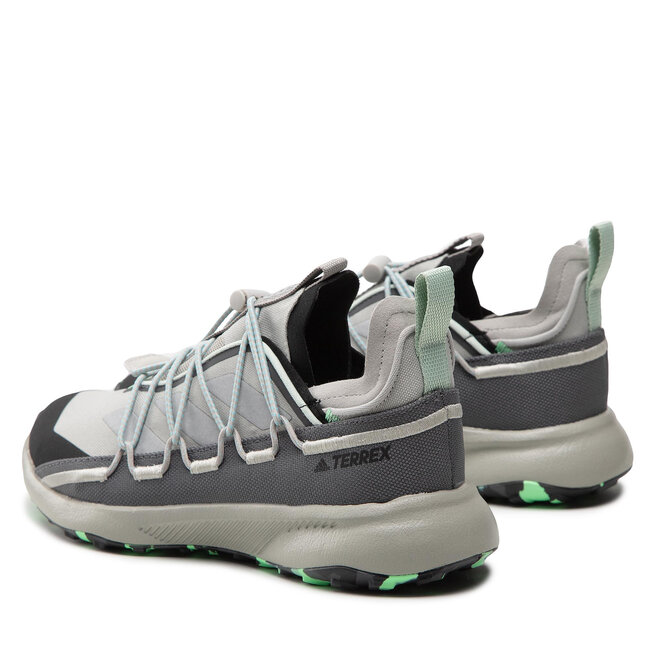 adidas Обувки adidas Terrex Voyager 21 Canvas GX8675 Metal Grey/Silver Metallic/Beam Green