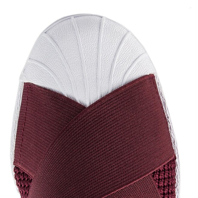 Superstar slip discount on red