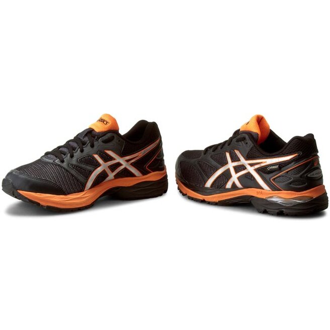 Zapatos Asics Gel-Pulse 8 G-Tx T6E2N Black/Silver/Hot Orange 9093 • Www.zapatos.es