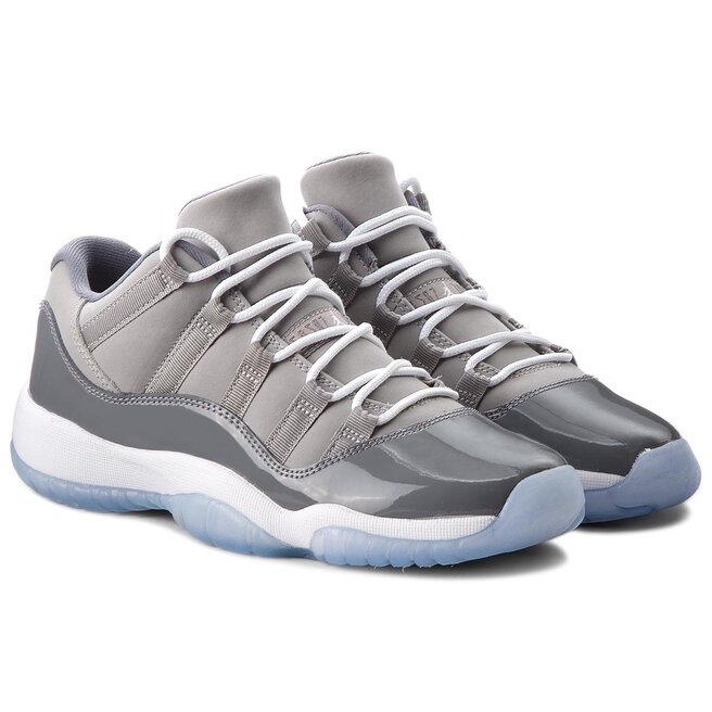 Chaussures Nike Air Jordan 11 Retro Low Bg 528896 003 Medium Grey