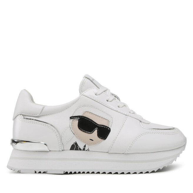 KARL LAGERFELD Сникърси KARL LAGERFELD KL61930N White Lthr/Suede