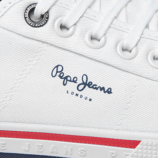 Pepe Jeans Teniszcipő Pepe Jeans Brady Men Basic PMS30816 White 800