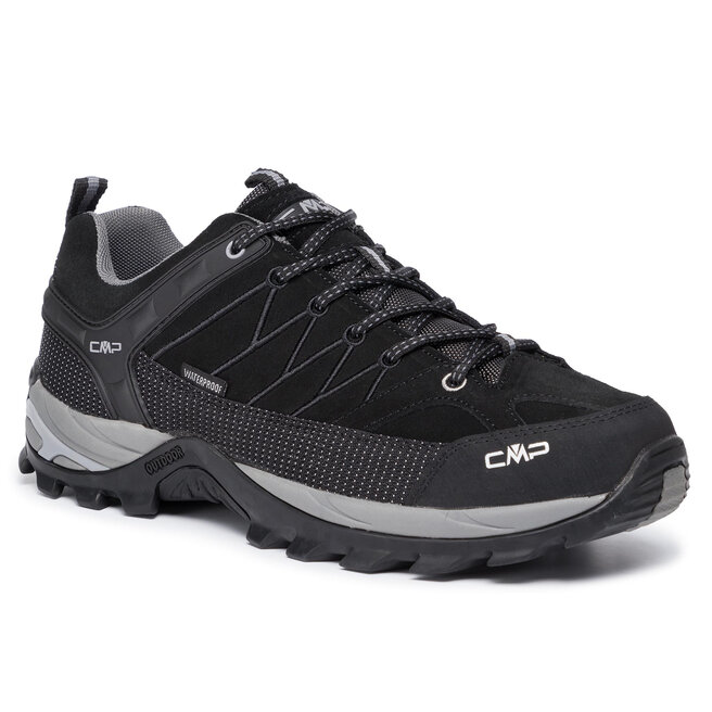 Trekkings CMP Rigel Low Trekking Shoes Wp 3Q13247 Nero/Grey 73UC 3Q13247 imagine noua