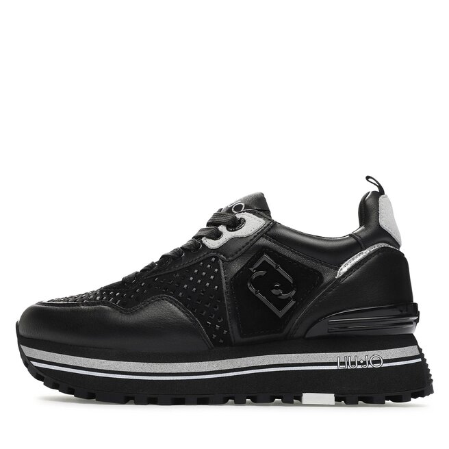 Liu Jo Sneakersy Liu Jo Maxi Wonder 01 BF3003 PX262 Black 22222