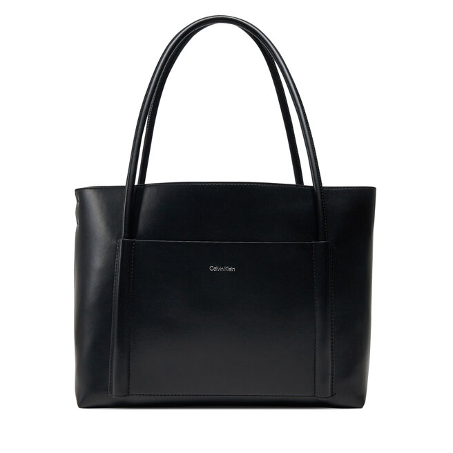 Torebka Calvin Klein Ck Linn Medium Shopper - Czarny