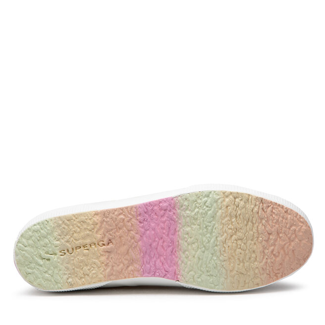 Superga Tenisky Superga 2750 Shaded Lace S5111RW White/Candy Multicolor AG7