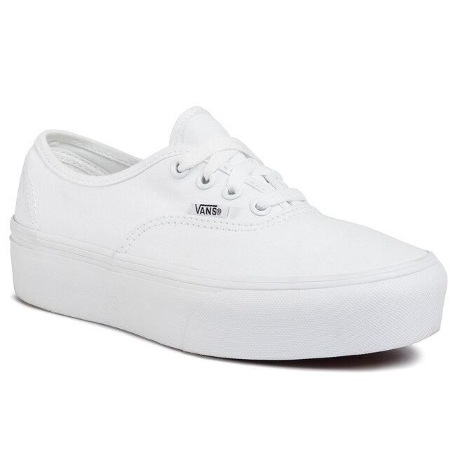 vans auth white
