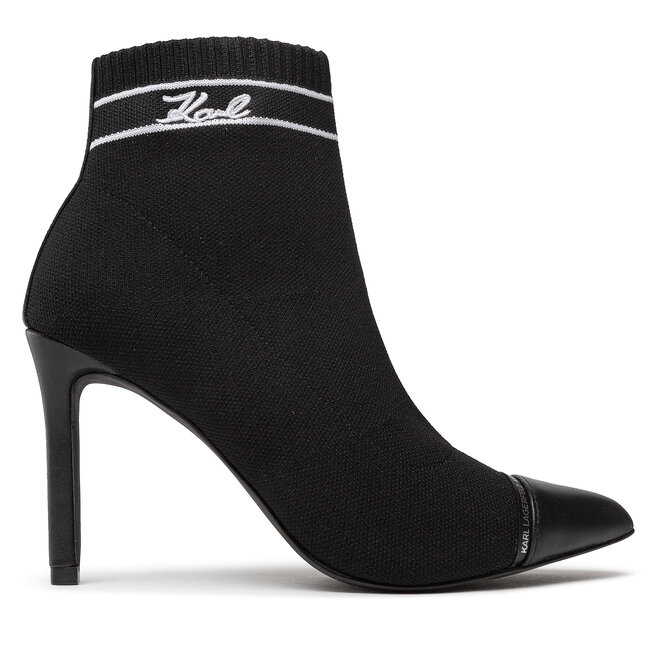 Botki KARL LAGERFELD - Czarny