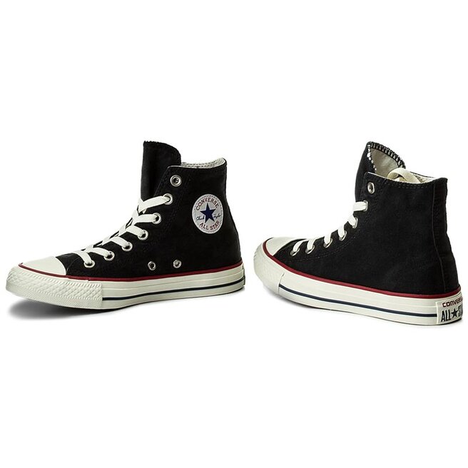 Sneakers Converse Ctas Hi 157607C Black Garnet White chaussures