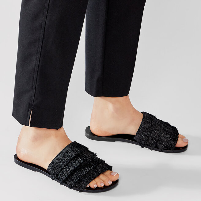 Manebi Чехли Manebi Leather Sandals S 2.5 Y0 Black