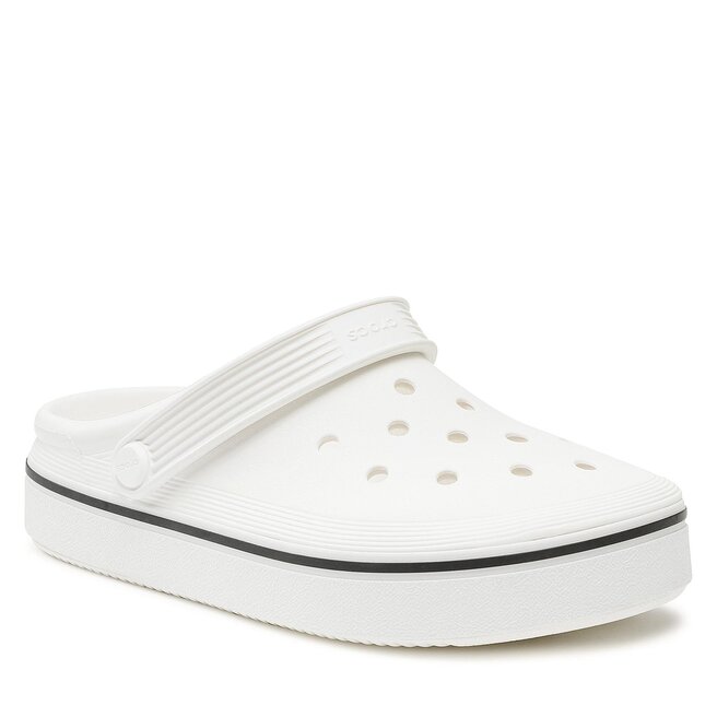 Crocs Şlapi Crocs Crocs Crocband Clean Clog 208371 White 100