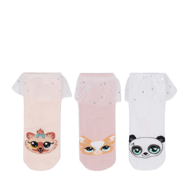 Skarpety długie LITTLEST PET SHOP CEO-ACCCS-SS26-303LPS(3-PACK) Kolorowy - dziecięce