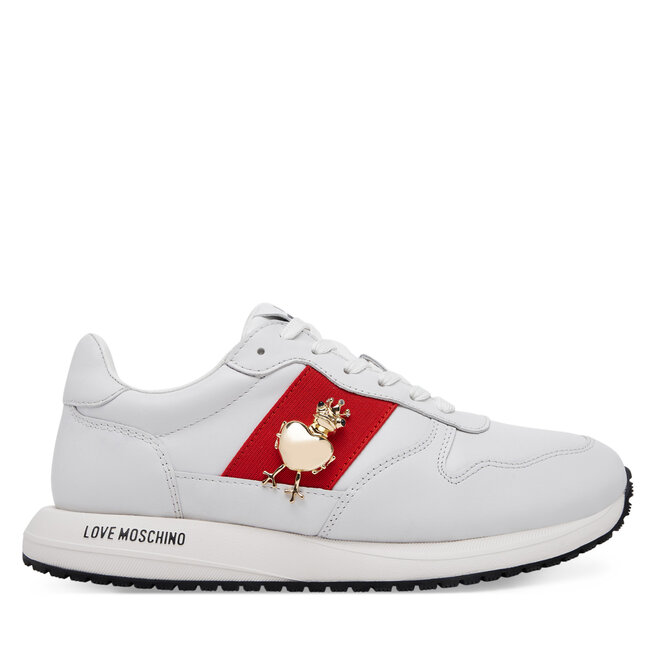 Sneakersy LOVE MOSCHINO - Biały